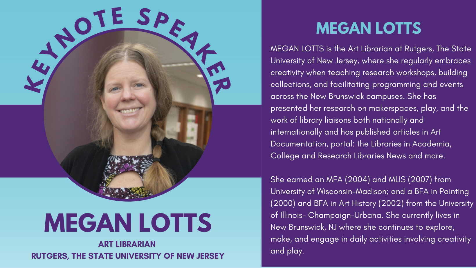 Keynote Speaker Megan Lotts