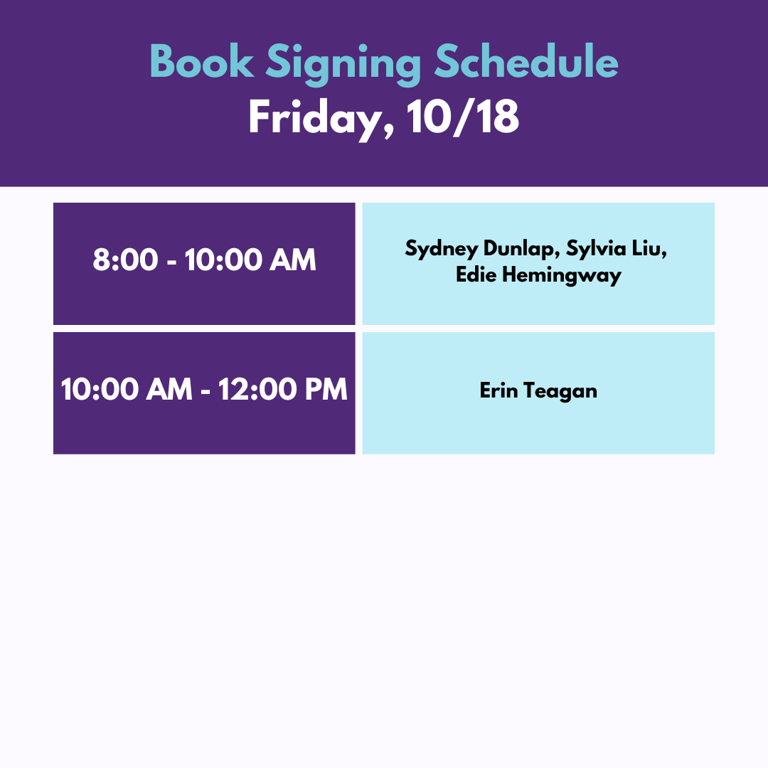 SCBWI Friday Signings